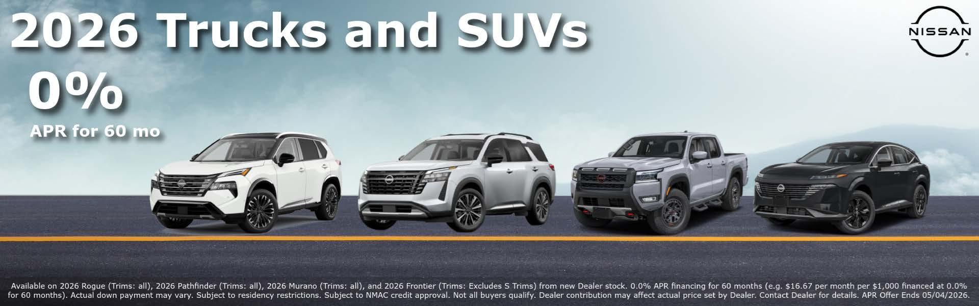 2026 Trucks and SUVs