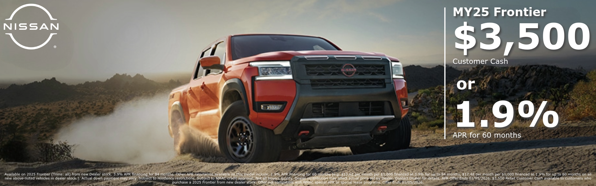 2025 Nissan Frontier